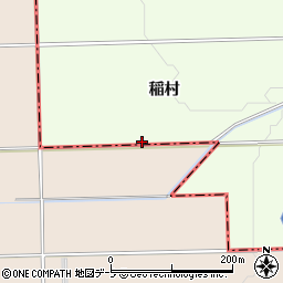 青森県黒石市浅瀬石稲村191周辺の地図