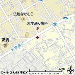 天理教十和田分教会周辺の地図