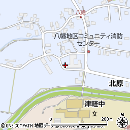 青森県弘前市八幡須崎65周辺の地図