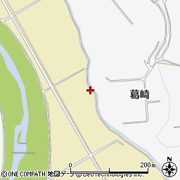青森県黒石市石名坂野呂渡周辺の地図