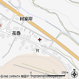 青森県黒石市花巻花巻73周辺の地図