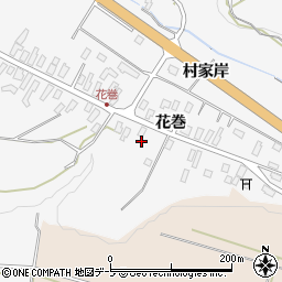 青森県黒石市花巻花巻29周辺の地図