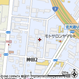 前田電子株式会社　本社周辺の地図