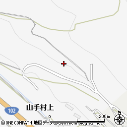 青森県黒石市花巻石倉周辺の地図