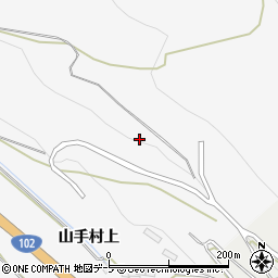 青森県黒石市花巻（石倉）周辺の地図
