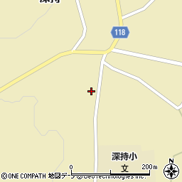青森県十和田市深持山ノ下103-34周辺の地図
