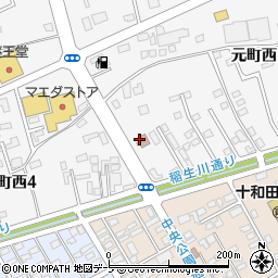 福祉の里アネックス元町　十和田テクノエイドサービス周辺の地図