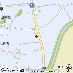 青森県弘前市八幡北原15周辺の地図