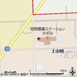 青森県平川市李平上山崎周辺の地図