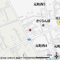 福村精米店周辺の地図
