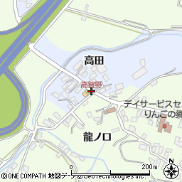 高賀野周辺の地図