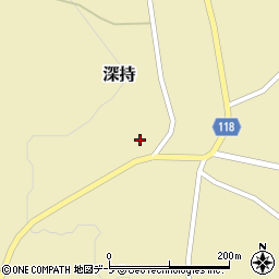 青森県十和田市深持山ノ下49-1周辺の地図