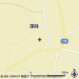 青森県十和田市深持山ノ下49-2周辺の地図