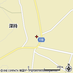 青森県十和田市深持山ノ下47周辺の地図