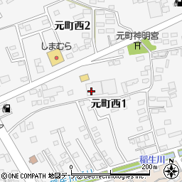 シャンブル十和田店周辺の地図