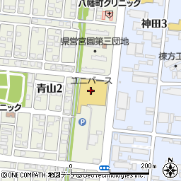 みちのく銀行ユニバース堅田店 ＡＴＭ周辺の地図