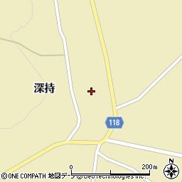 青森県十和田市深持山ノ下44-3周辺の地図