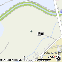 青森県弘前市横町豊田周辺の地図