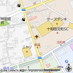 紳士服のコナカ十和田店周辺の地図