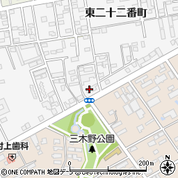 ヘアーワークスＩＣＨＩＲＯ大学通り店周辺の地図