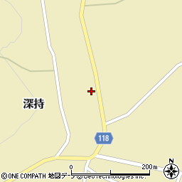 青森県十和田市深持山ノ下43周辺の地図