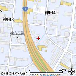 株式会社富士薬品　弘前営業所周辺の地図