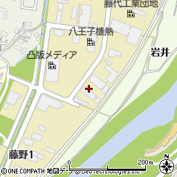 株式会社八藤工業周辺の地図