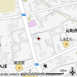 青森県十和田市元町西周辺の地図