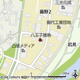 有限会社八王子機熱弘前工場周辺の地図