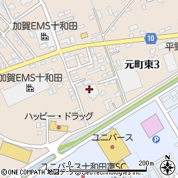 株式会社眞照堂　玉姫グループ青森・十和田営業部周辺の地図