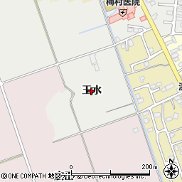 青森県弘前市石渡（玉水）周辺の地図