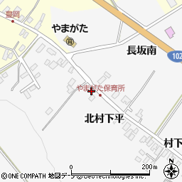 青森県黒石市花巻北村下平23周辺の地図