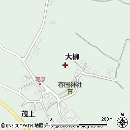 青森県弘前市葛原周辺の地図