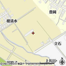 青森県黒石市石名坂（豊岡村下）周辺の地図