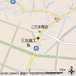 青森県平川市新山早稲田34-2周辺の地図