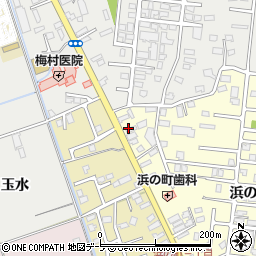 笹酒店周辺の地図