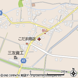 青森県平川市新山松橋142周辺の地図