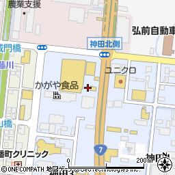 ドクターアイズ弘前店周辺の地図