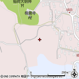 青森県弘前市愛宕山下周辺の地図