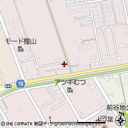 三沢十和田線周辺の地図
