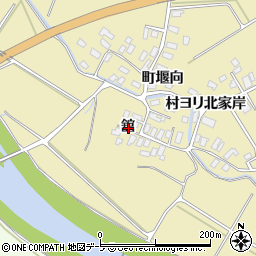 青森県黒石市石名坂舘周辺の地図