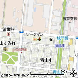 カメラのキタムラ弘前青山店周辺の地図