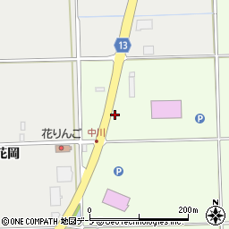 青森県黒石市浅瀬石（稲田）周辺の地図