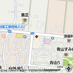 すき家弘前青山店周辺の地図