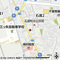 東奥日報浜の町営業所周辺の地図