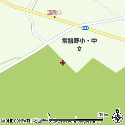 弘前市立常盤野中学校周辺の地図