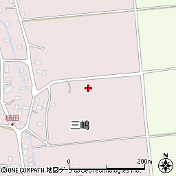 青森県弘前市愛宕（三嶋）周辺の地図