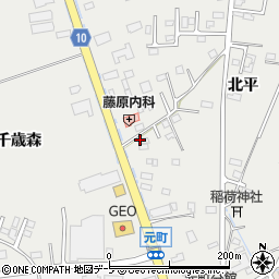 株式会社いちい薬局十和田店周辺の地図