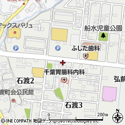 ほっかほっか亭　石渡店周辺の地図