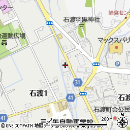 工藤熊五郎商店石渡倉庫周辺の地図